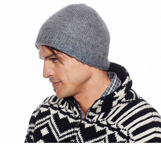 A man wearing a Rib Band Beanie.