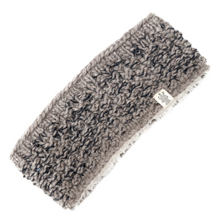 A grey and black Aurora Headband on a white background.