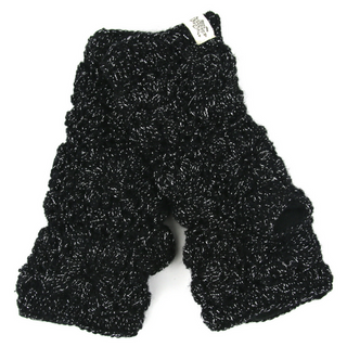 A pair of Metal Vein Handwarmers for women on a white background.